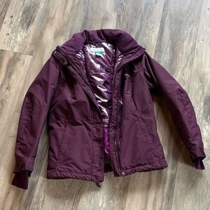 Women’s Columbia Purple Winter Jacket, size M